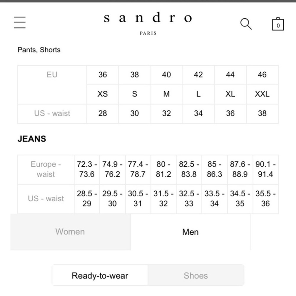 Sandro Paris Two-Toned Denim Shorts - Picture 13 of 13
